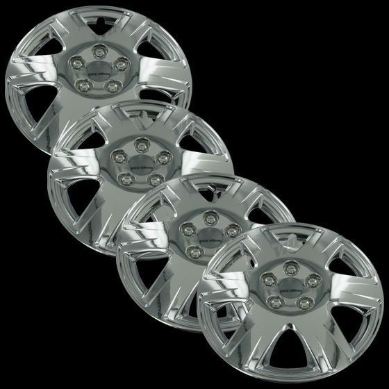 COROLLA Chrome Hubcaps Center Hub Caps Wheel Rim Covers FREE SHIP