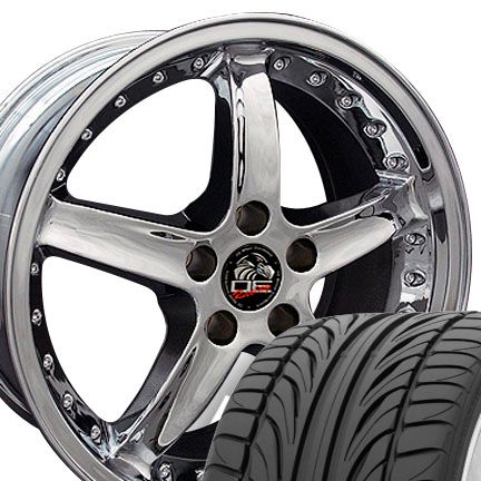 05 Chrome Wheels Falken 452 Tires 20x8 5 Rims Fit Mustang®