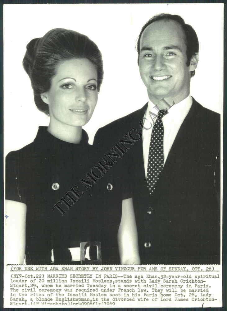 MC Photo aac 786 Prince Karim aga Khan IV 1969