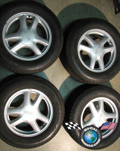 02 09 GMC Envoy XL XUV Factory 17 Wheels Tires OEM Rims 9593390 5136