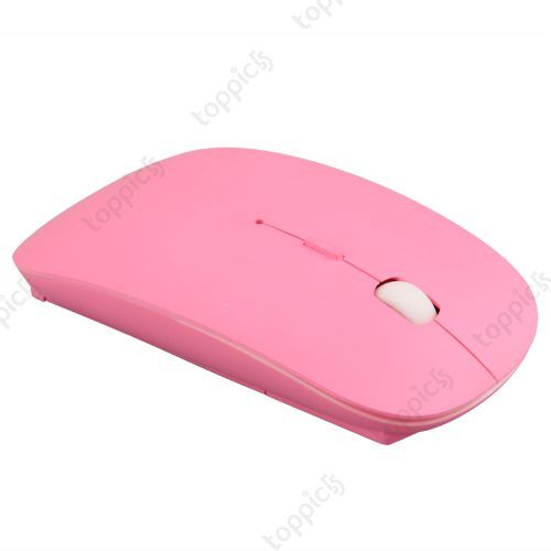 GHz Laptop Funk Maus Wireless USB Dongle Touch Mouse Pink